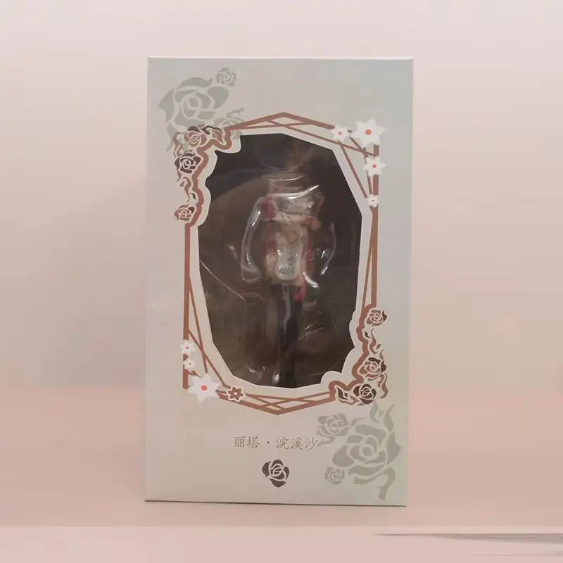 Honkai Impact 3 Figure Rita Rossweisse 25cm Sexy Black Silk Cheongsam Action Model Toy Doll for Collectors