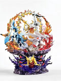 New 37cm Arceus Dialga Anime Figures Four Divine Beasts Figurine Palkia PPAP PKM Giratina Pvc Stutue Collection Model Toys Gifts