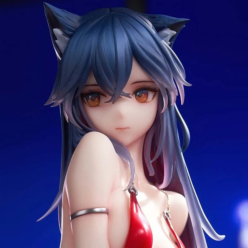 ArkNights Texas Dress Version Figurine - Exquisite 2D Anime Model, Premium Game Peripheral, Ideal Gift for Fans