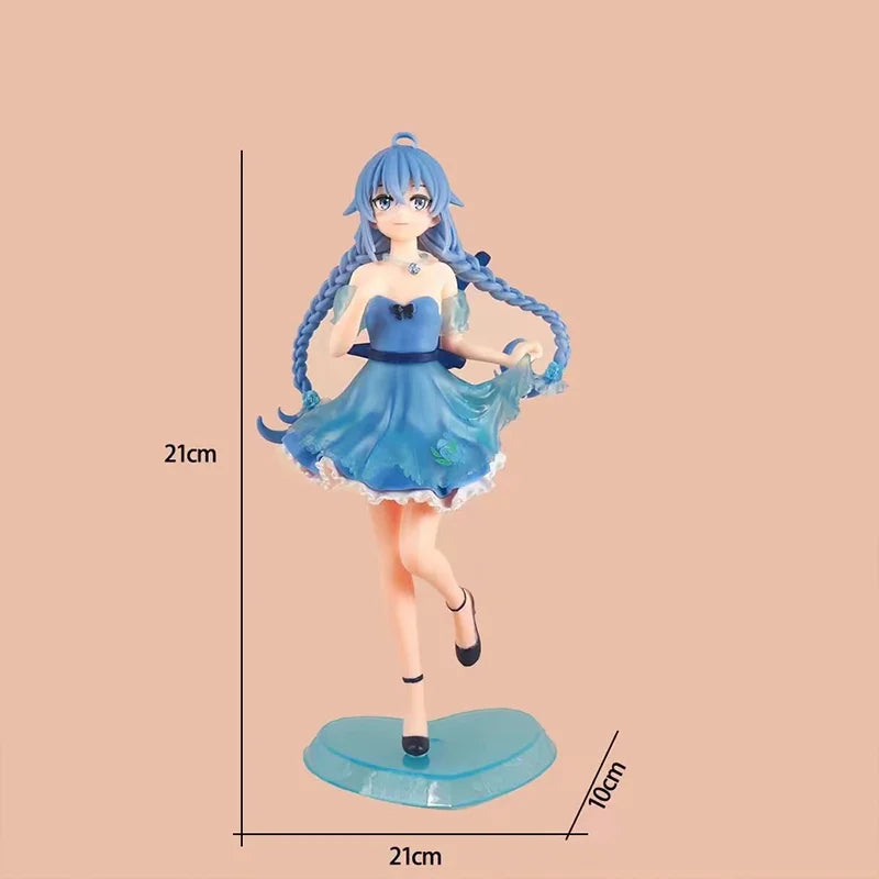 The Action Figure 20cm Magician Roxy Migurdia flower Mushoku Tensei：Jobless Reincarnation Anime Figure PVC