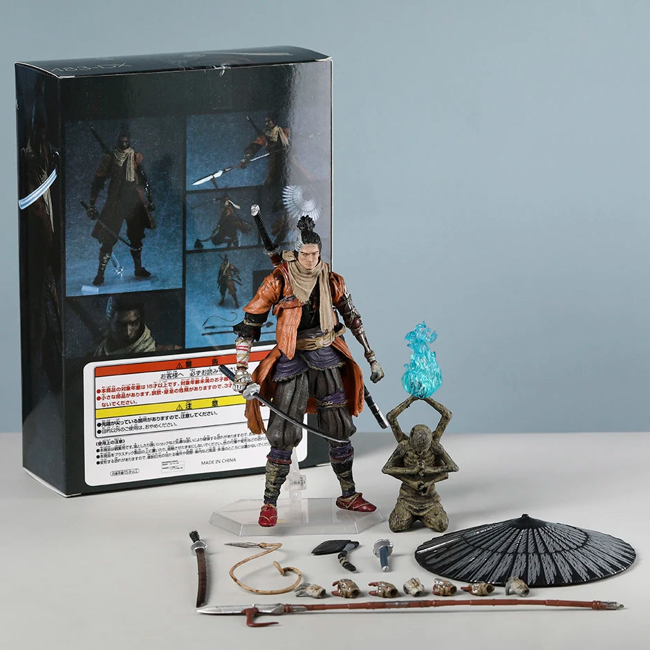 Shadows Die Twice figma 483DX Sekiro Decorations Action Figure Collection Toy Gift