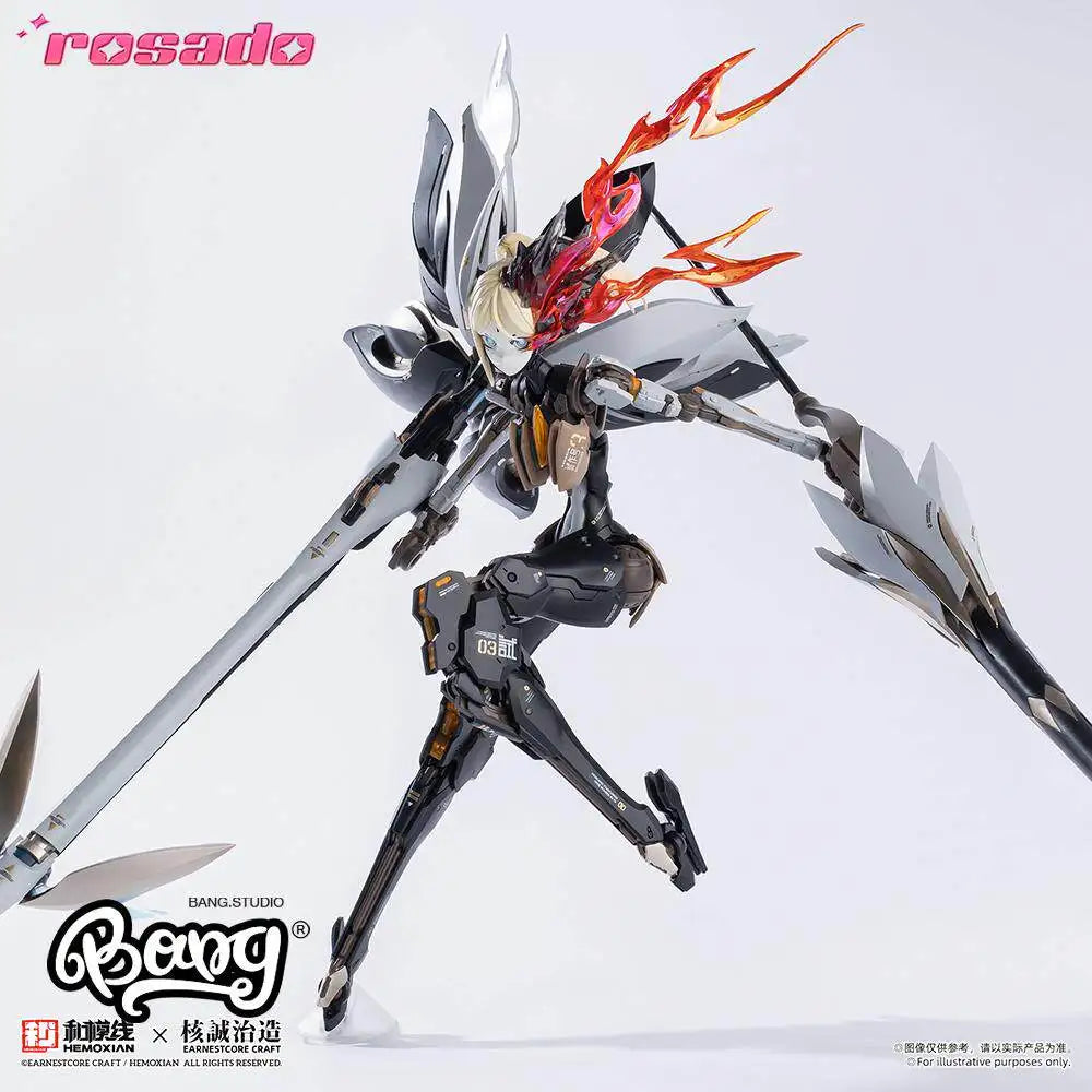 HEMOXIAN x Earnestcore Craft 1/10 RS-03 Starflower Lily Rosado Action Figure Assembly Model Kit Collection Ornament Toys Gift