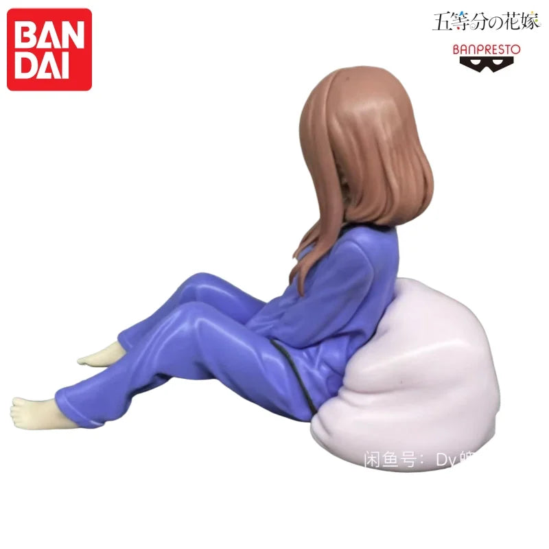 Bandai In Stock Original Banpresto Nakano Miku Model Doll Brand New Boxed Action Figure Animation Peripherals Anime Characters