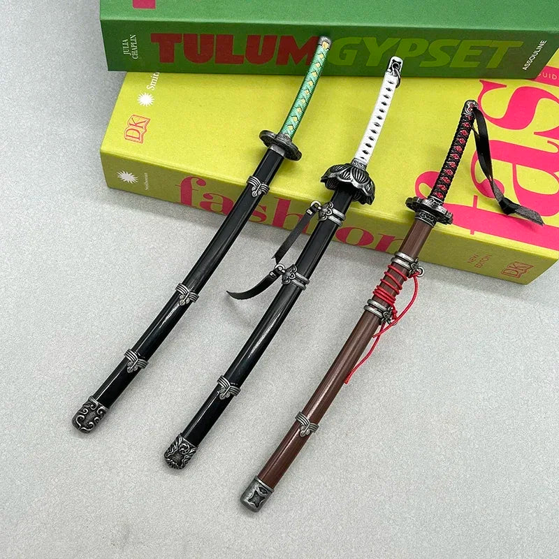 Sekiro: Shadows Die Twice Metall-Katana-Waffenmodell-Replika Mortal Blade Wolf 1:6 Actionfigur-Zubehör Sammlerstück Dekoration