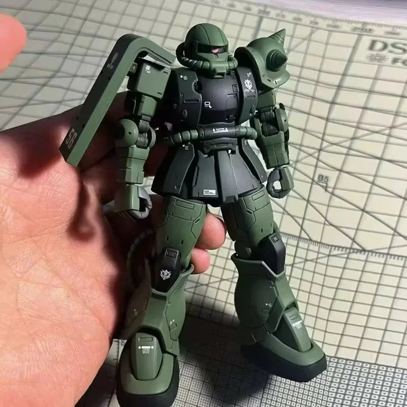 2025 GTO ZAKU HG 1/144 MS-06K Assembly Model Action Figures Children's Toys Robot Plastic High Quality Model Collection Gifts
