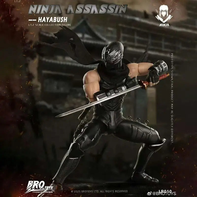 In Stock BROTOYS 1/12 LR010 Ninja Assassin Falcon - Ninja Gaiden 6-inch Full Set Action Figures Model Collect Toys Holiday Gifts