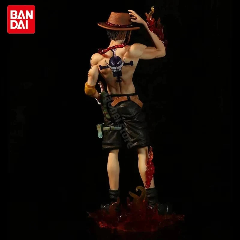23cm Anime Ace Figure One Piece  Action Figurine PVC Collectible Statue Model Toys Gifts