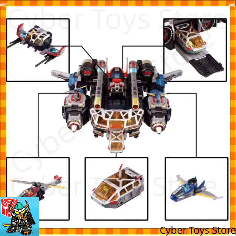 【Buy Fast Shipping】Transformation Toys  Diaclone DA-95 DA-100 Grand Daion Action Figure Mobile Land Battleship Model Toy