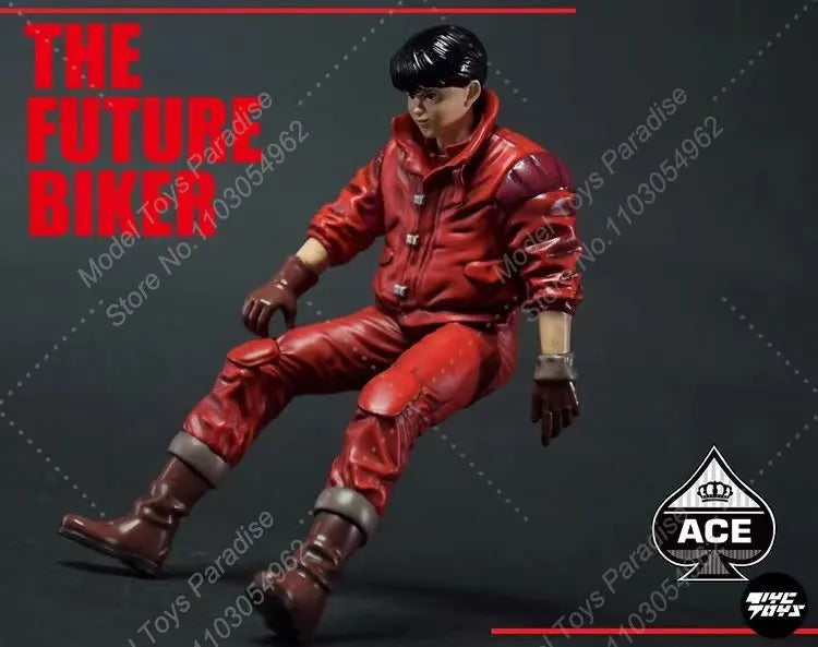 ACE TOYZ ANS-001 1/15 Scale Male Soldier Akira Future Motorcycle Combat Vehicle Driver Model Accessories Fit  Action Figure