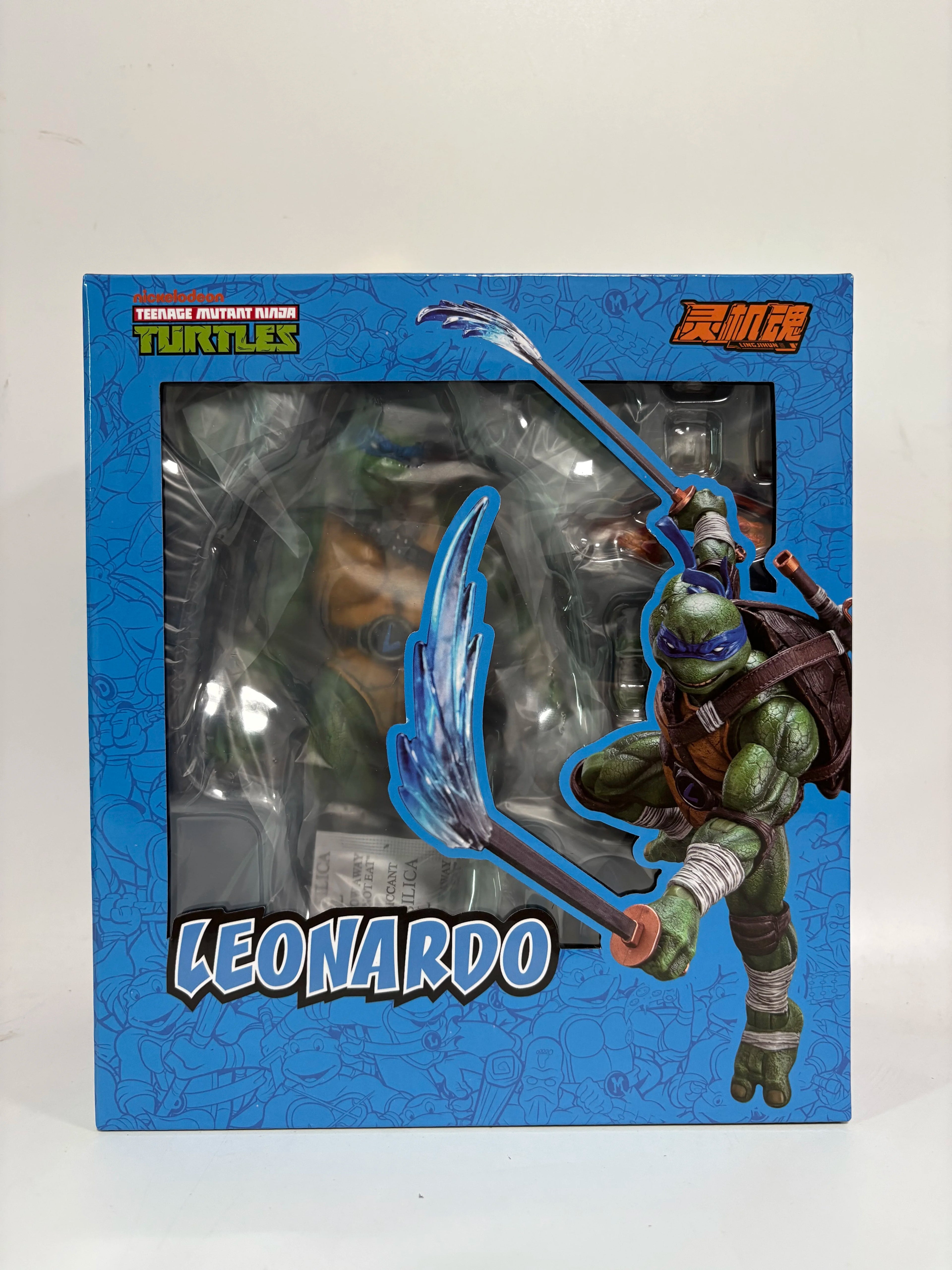 In Stock LING JIHUN Ninja Turtles Raphael Leonardo TMNT 1/12 Action Figures Toy Gift Collection 【Send within 24 hours】