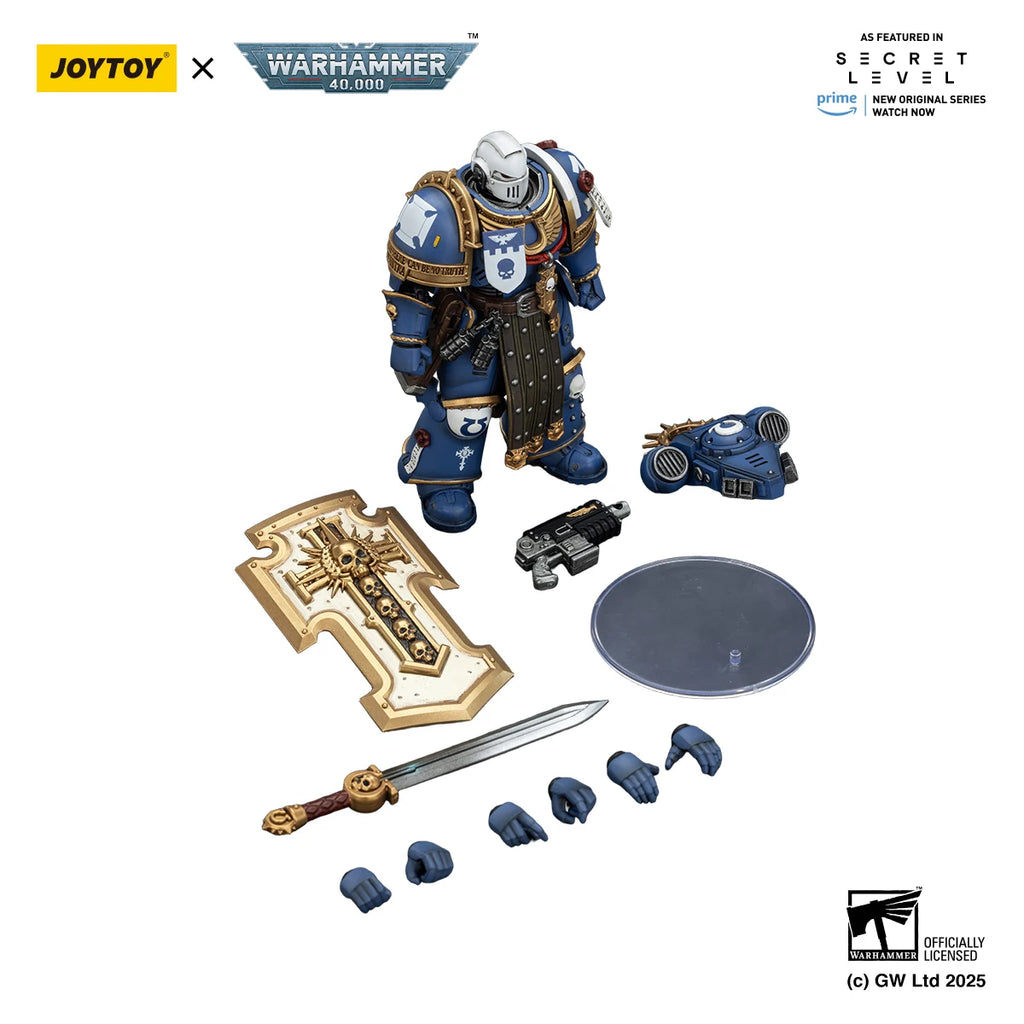 New Product: JOYTOY "Warhammer 40K" Ultramarines Titus Metaurus Torvald Brand-new Articulated Figure Models
