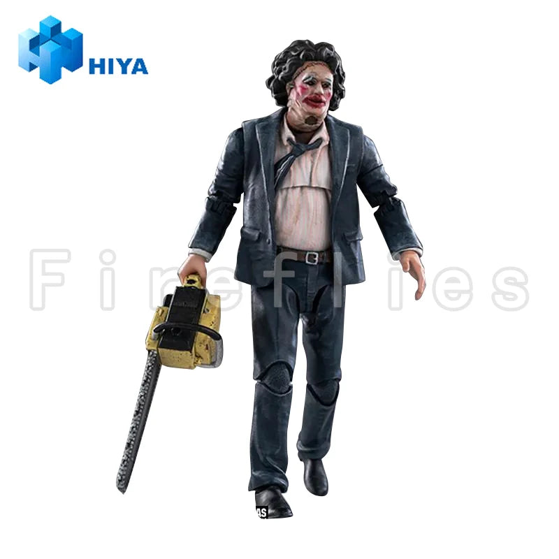 1/18 HIYA 4inch Action Figure Exquisite Mini Series Texas Chainsaw Massacre 1974 LeatherFace - Pretty Woman Mask