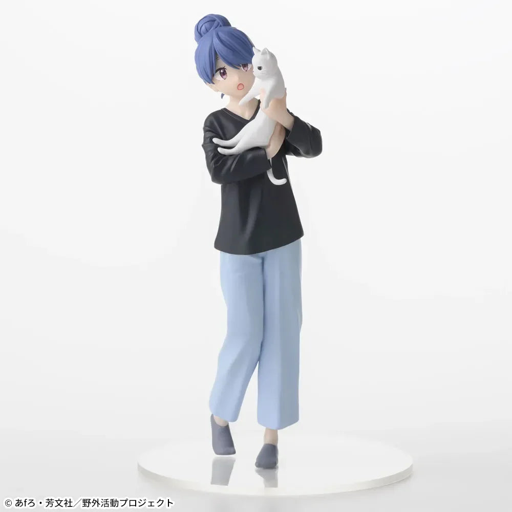 SEGA Desktop×Decorate Laid-Back Camp Kagamihara Nadeshiko Ayano Toki Shima Rin Anime Figure Toys Collections PVC Model Gift