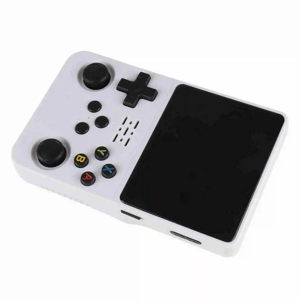 Portable Hand Held Game Console Retro Handheld Game Console 3.5inch 640x480 HD Screen Portable Handheld Video Game Console White