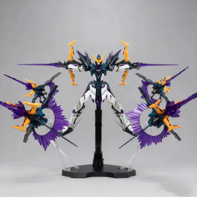 SNAA 1/100 Mobile Armor XH-01 Hunter Falcon Soul Awakening Assembly Model Kit Action Figure Collectible Mecha Model Toy Boy Gift