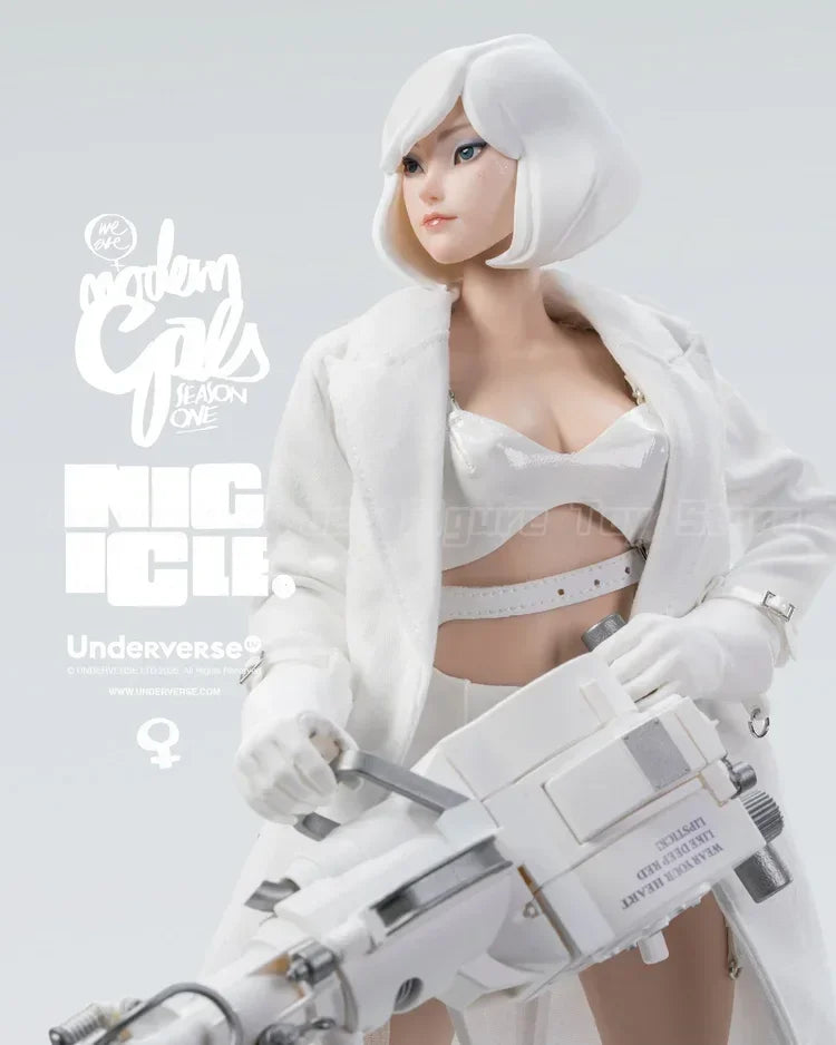 【In Stock】Underverse MODERN GALS FANCY JANE NICICLE LIMITED EDITION 1/6 Action Figure