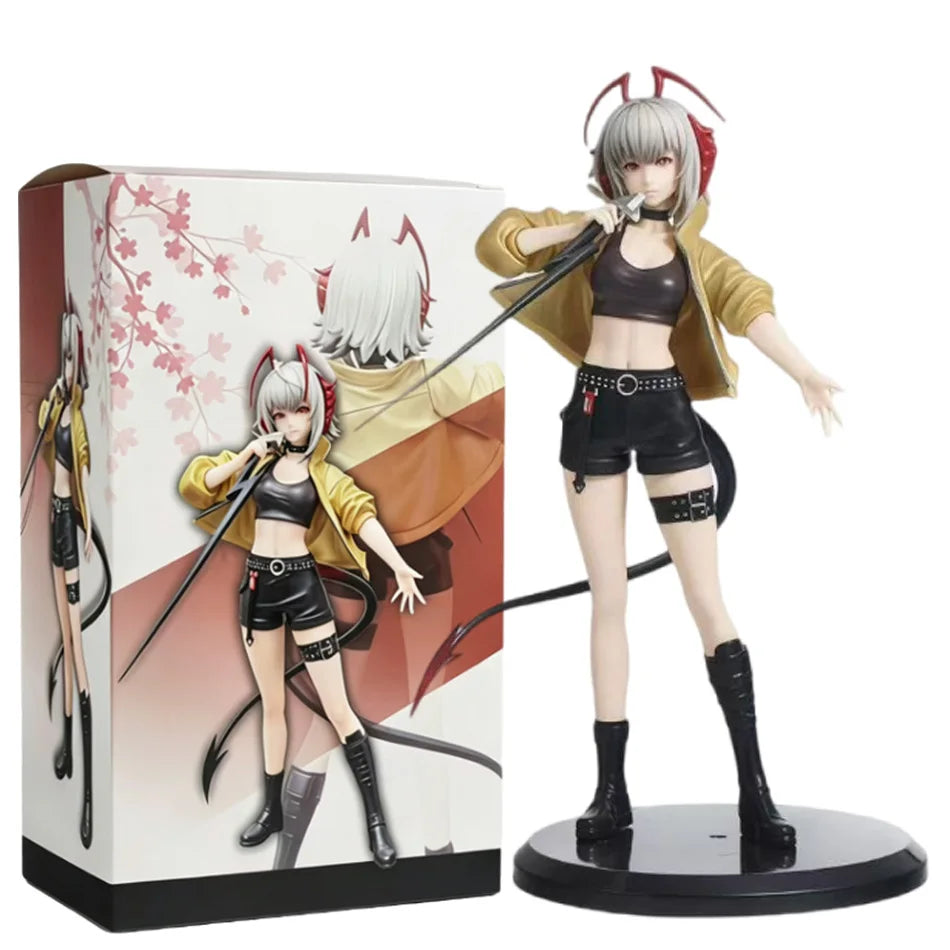 Arknightsed W Figurine CanNot Wait For Ver. 22cm Anime Figure W Visha Dell PVC Action Figure Collection Model Doll Gift