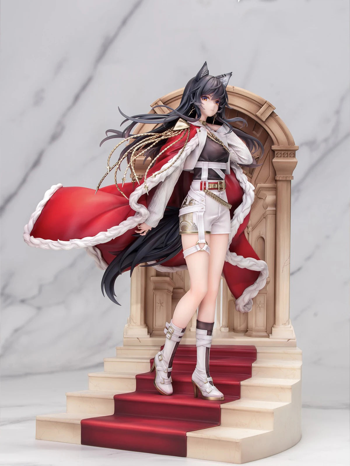 Original Genuine Myethos Prepainted Arknights Texas The Omertosa The Throne Ver. 1/7 H=275mm Game Character Model Figure Collect