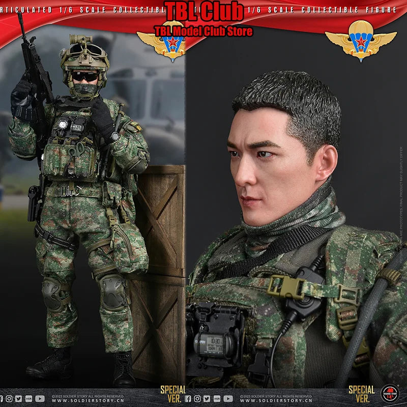 SoldierStory SS134 1/6 Scale 12-inch Full Set Action Figure - Male Soldier Special Operations Air Forces Collectible Male