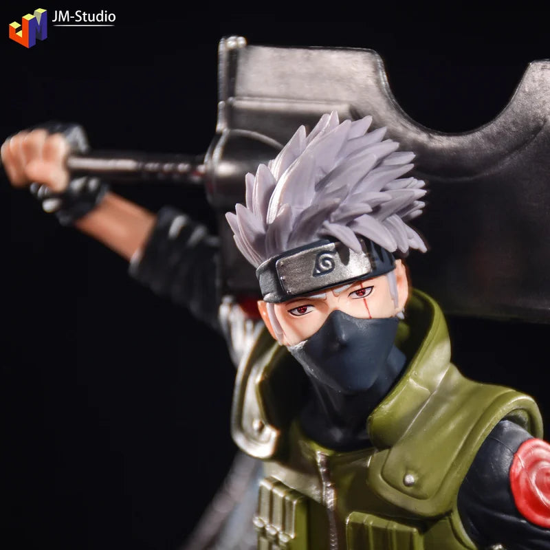 GKNaruto Shippuden Anime Model Figures Hatake Kakashi Action Figure PVC 31cm oversize Statue Figma Figurine Collectible Toys