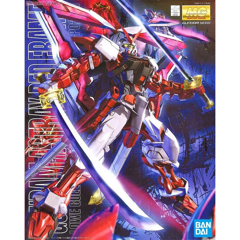 Bandai Gundam Model Kit MG Astray Red Frame Kai Action Figure Gunpla Building Kit Collectibles Anime Figures Toys For Boys Gift