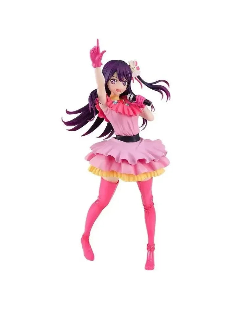 Anime Hoshino Ai Action Figure Cute Kawaii Girl Series Characters Collection Ornaments Desktop Display Gift