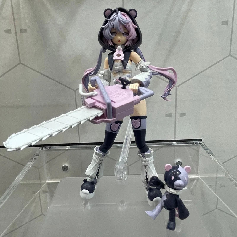 BANDAI 30MS Mobile Suit Girl SIS-J00 Melunja [COLOR A] Anime Action Figures Assembly Model Collection Toy