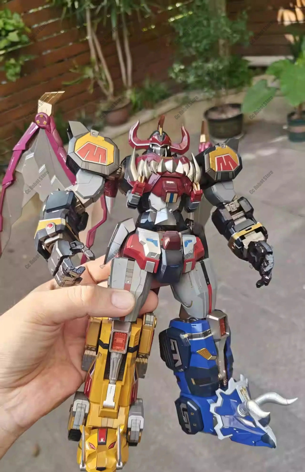 [Brand New in Stock] ZL-01 KO Flame Toy Beast King Dragon Caesar Beast Squad Alloy Finished Model Action Figure