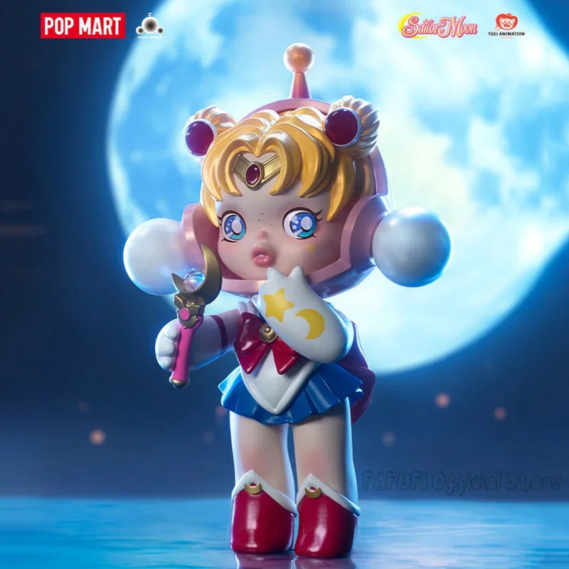 POPMART SKULLPANDA Sailor Moon Series Blind Box Anime Action Figure Guess Bag Ornament Figurines Desktop Dolls Model