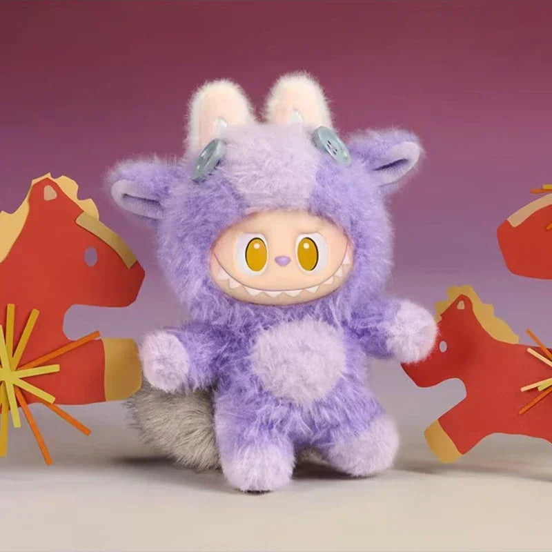 POP MART Have A Good Run Series Vinyl Plush Pendant Mystery Box Genuine Blind Box Guess Toys Bag Ornament Figurines  Gift Girl