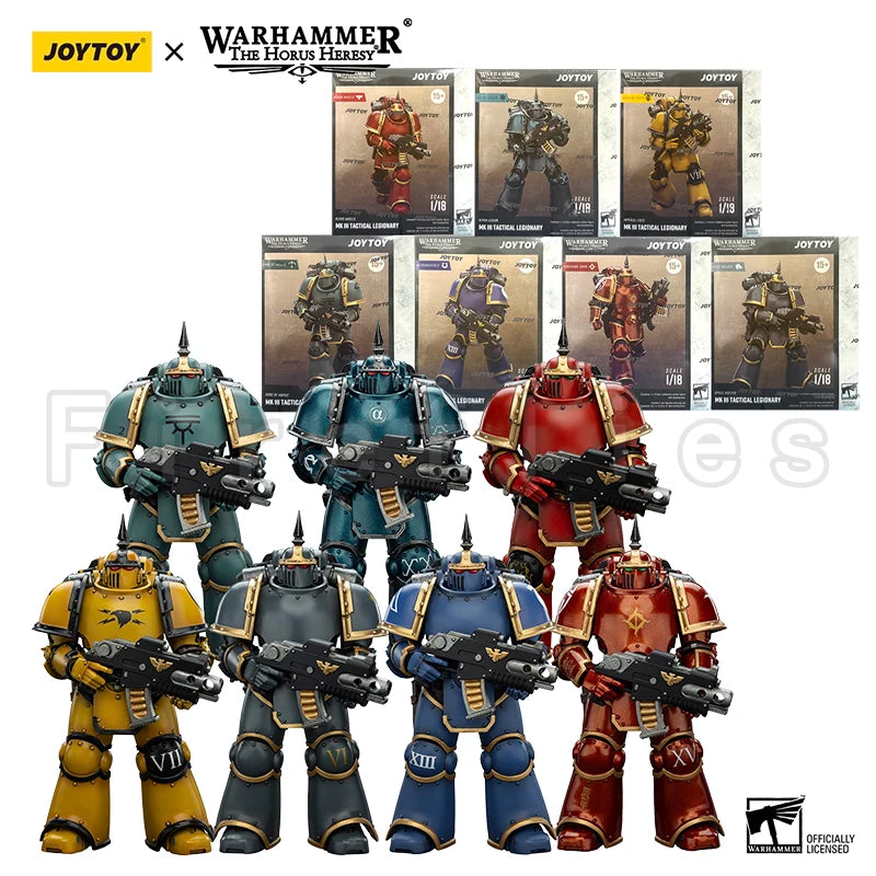 1/18 JOYTOY Action Figure The Horus Heresy MKIII Tactical Legionary Anime Model Toy