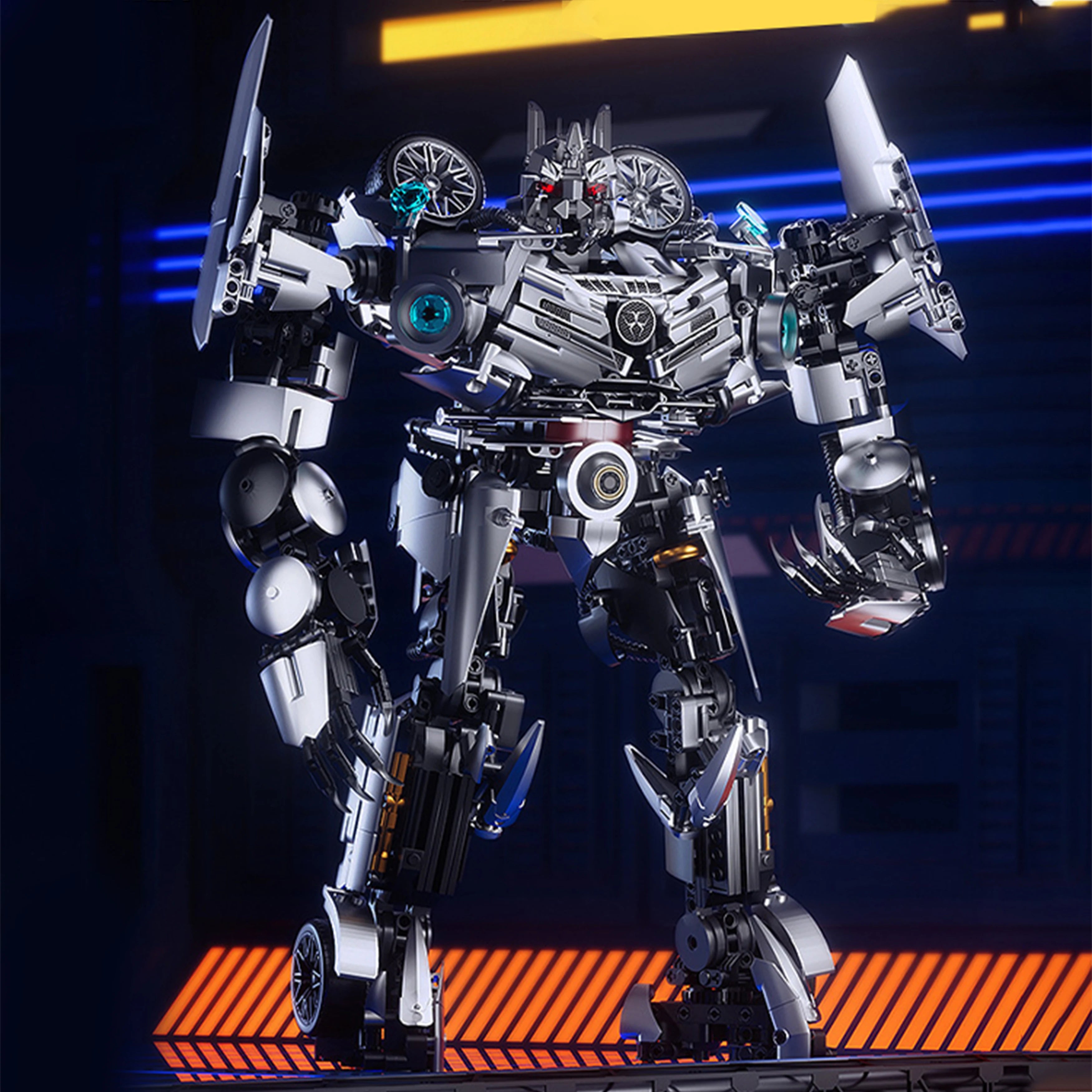 1941PCS Soundwave Decepticon Intelligence Officer Action Figure Building Blocks Movie Villain Model Toy Great Gift for Yourself