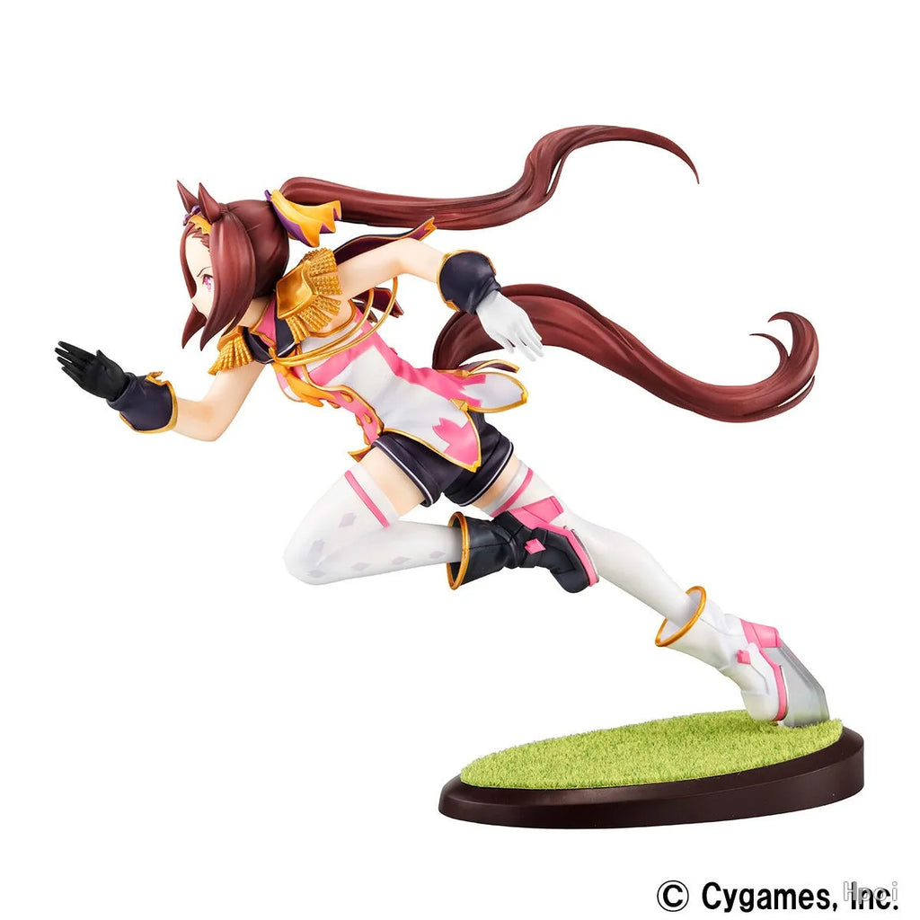 【UA】MegaHouse Lucrea Jockey Girl Cherry Blossom King Scale 1/7 Figure Model Toy Gift