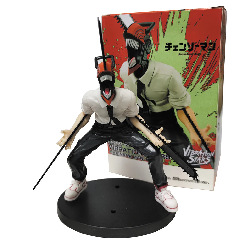 Chainsaw Man Denji Anime Figure Denji/Power Action Figure 1560 Chainsaw Man Denji Figurine Adult Collectible Model Doll Toy