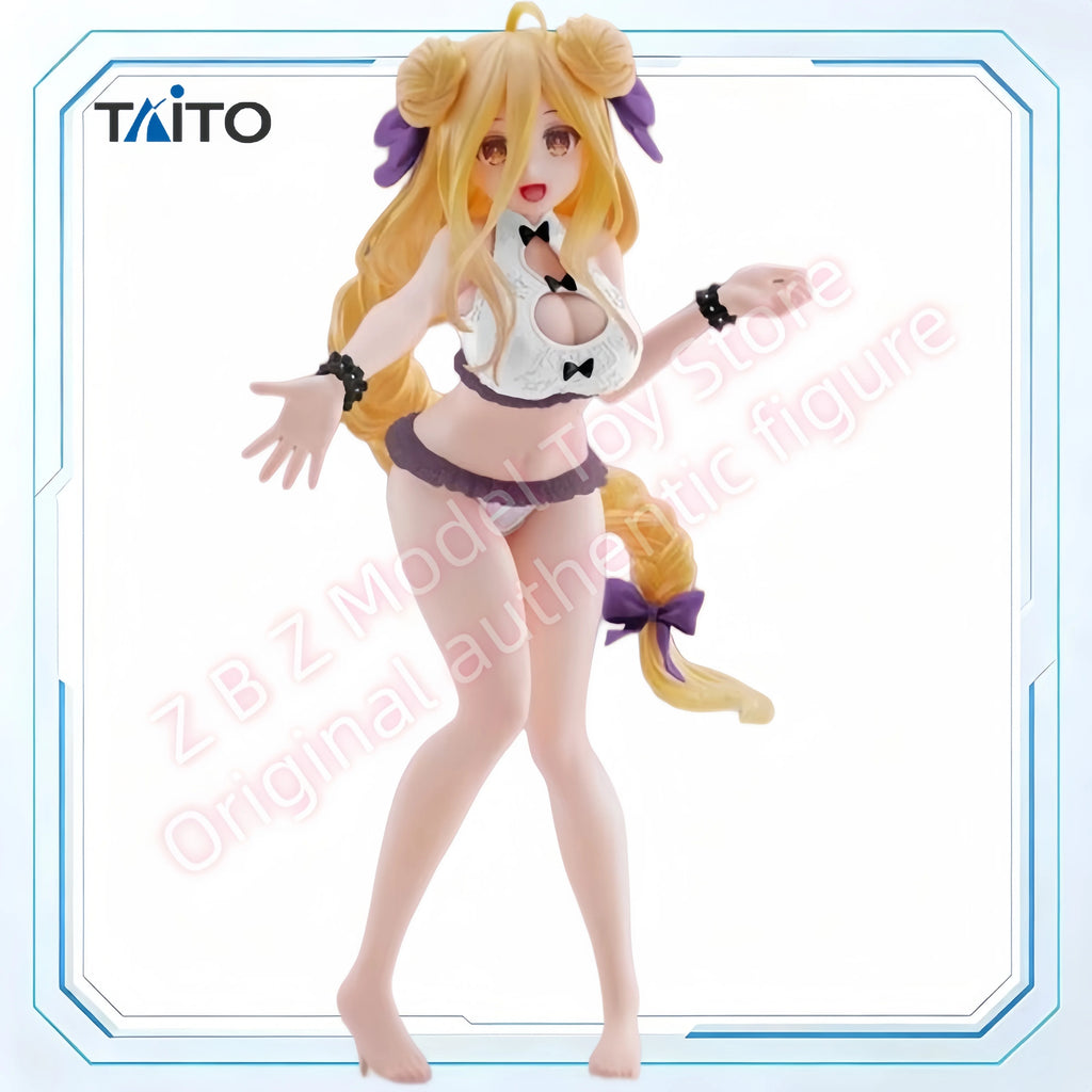 In Stock Taito Original Genuine Anime Date A Live V Hoshimiya Mukuro Coreful Figure Swimsuit Ver Renewal 18cm Model Toy Figures