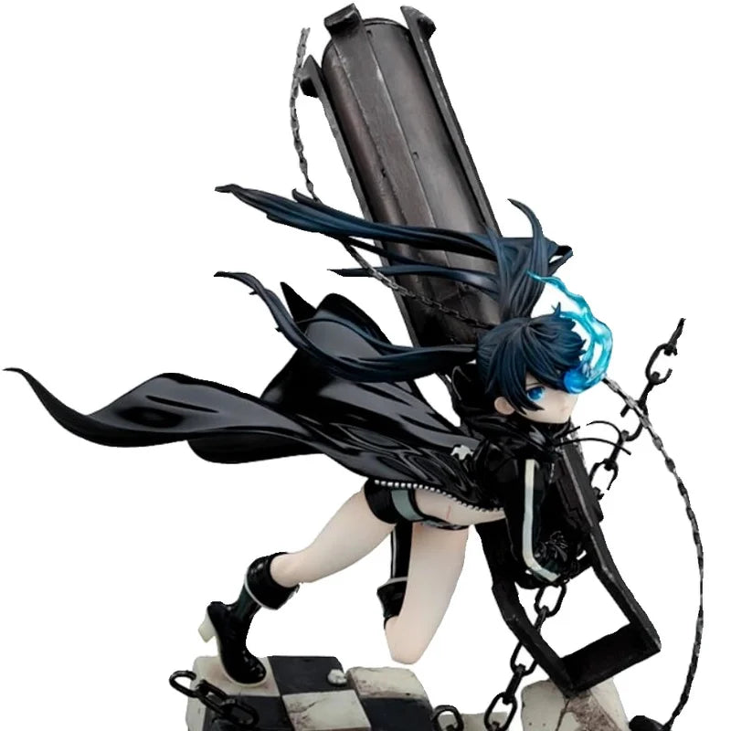 15cm Black Rock Shooter Brs Two Colors Beautiful Anime Girl Figure Boys Collection Model Doll Desk Decoration Gk Statue Toy Gift