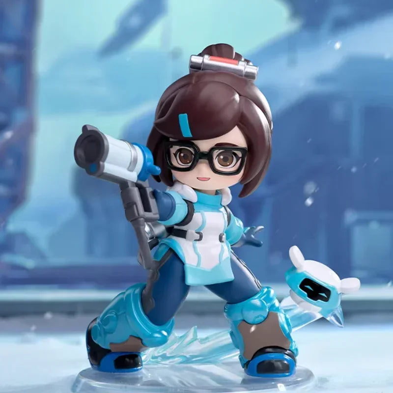 POP MART Overwatch Play of The Game Series Trendy Blind Box Toys Mystery Box Mistery Action Figure Surprise Model Gift