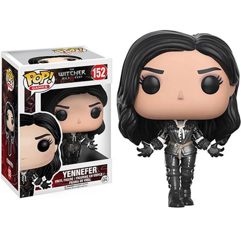 FUNKO Action Figures The Witcher Wild Hunt Periphery Ciri Yennefer Geralt Triss Q-version Doll Decorative Ornament Collect Gift