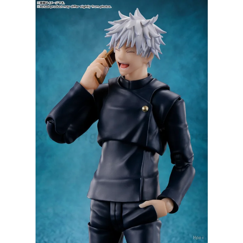 【In Stock】Original BANDAI SPIRITS S.H.F Jujutsukaisen Satoru Gojo Anime Action Figure Toy Model