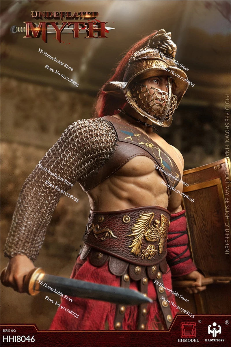 HHMODEL x HAOYUTOYS HH18046 1/6 Empire Legion-Undefeated Myth Sword Shield Model Ornament 12" Full Set Brave Guy Figurine Model