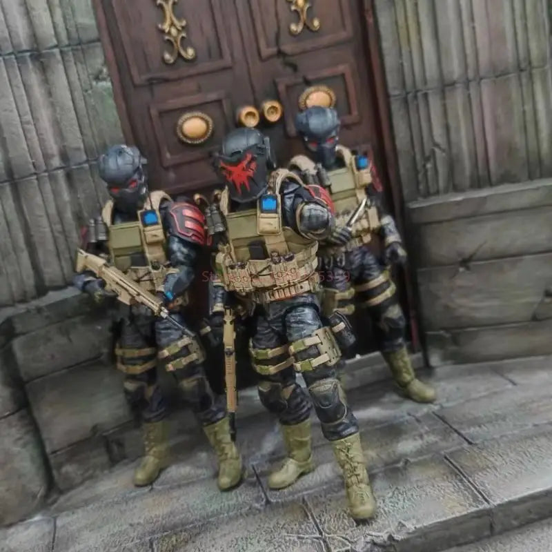 1/12 Fresh Monkey Fiction Declan Van Helsing Forgotten King Action Figure Operation: Monster Force Bbts Exclusive Model Toys