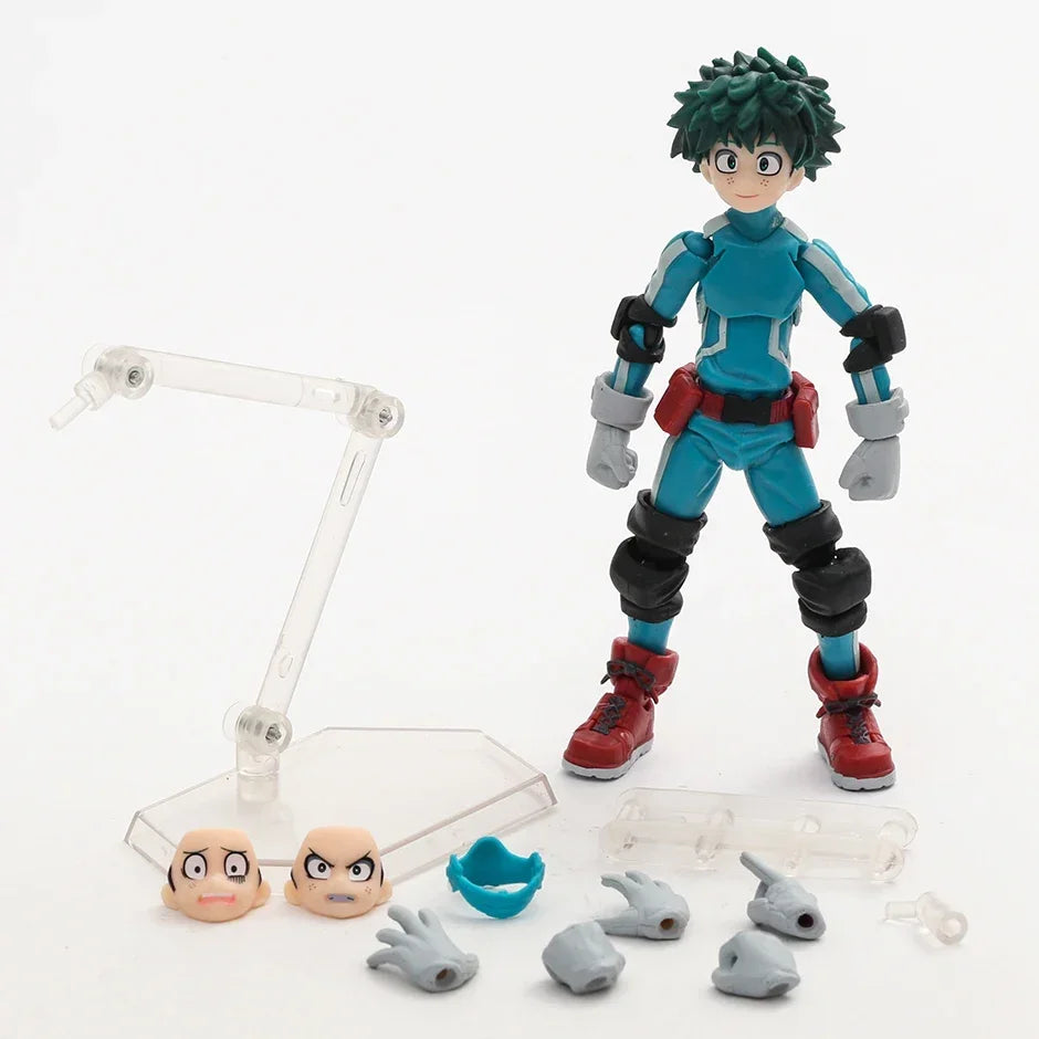 Figma Katsuki Bakugo 443 Midoriya Izuku 323 Action Figure Figurine Collection Model Toy