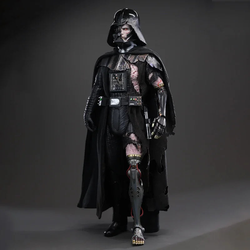 Hot Toys Star Wars Darth Vader Battle Damaged Version 1/6 Scale Articulated Action Figure Collectible Model Trendy Toy Ornament