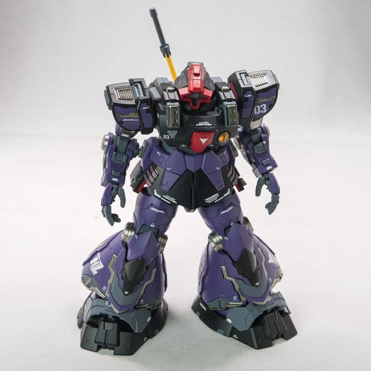 QH Model MG Tianmo MS-09R Rick Dom Action Figure 1/100 Scale Assembly Model Kit U.C.0079 Anime Figures Birthday Gift