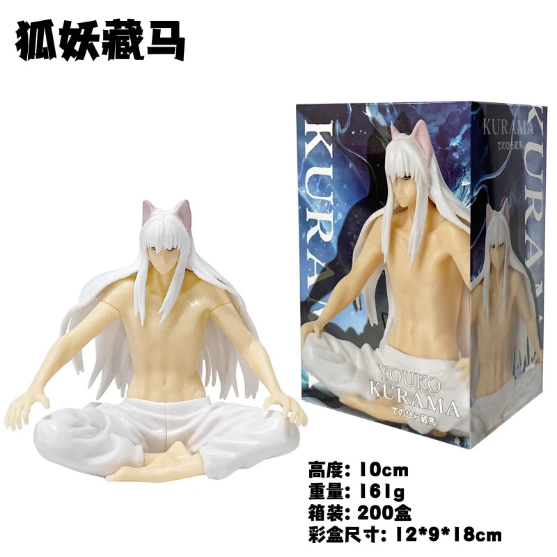 10CM Anime Yu Yu Hakusho Youko Kurama Hiei Figur Kurama Urameshi Yusuke Nudel Stopper Figur Modell Spielzeug Puppe Aciton Figur