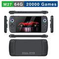 NEW M27 Portable Handheld Console - 7" IPS 1024x600 Linux Retro Gaming w/HDMI for Boys Gamer Gift & Plug & Play