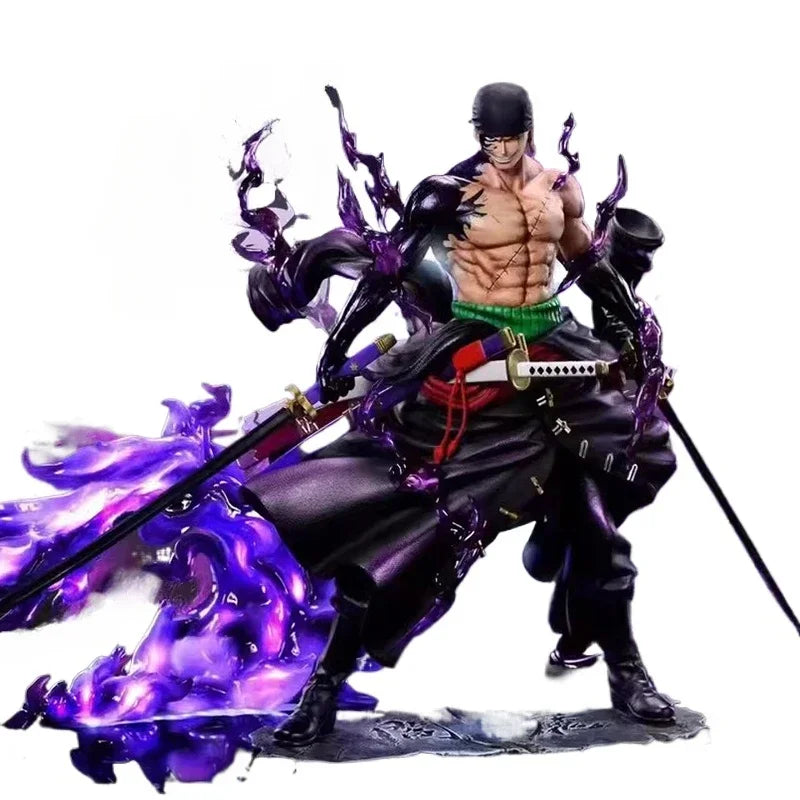 25 см Аниме One Piece Dream Zoro Статуя Wano Country Фигурка Яма Roronoa Zoro Фигурки Sky Painting Модел PVC Колекция Играчки