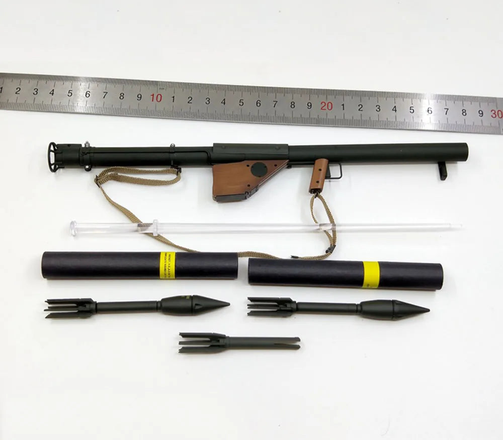 1/6 SoldierStory SS126 WWII US 101 Battalion Private First Class Ryan Mini Weapons Model M1 Garand Bazooka PVC Material For Fans