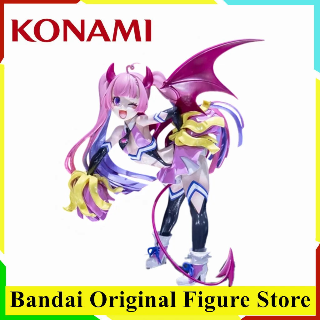 Original KONAMI Mahjong Fight Sangen Great Romance COS Action Figure Toys PVC Model Collection Anime Figurine