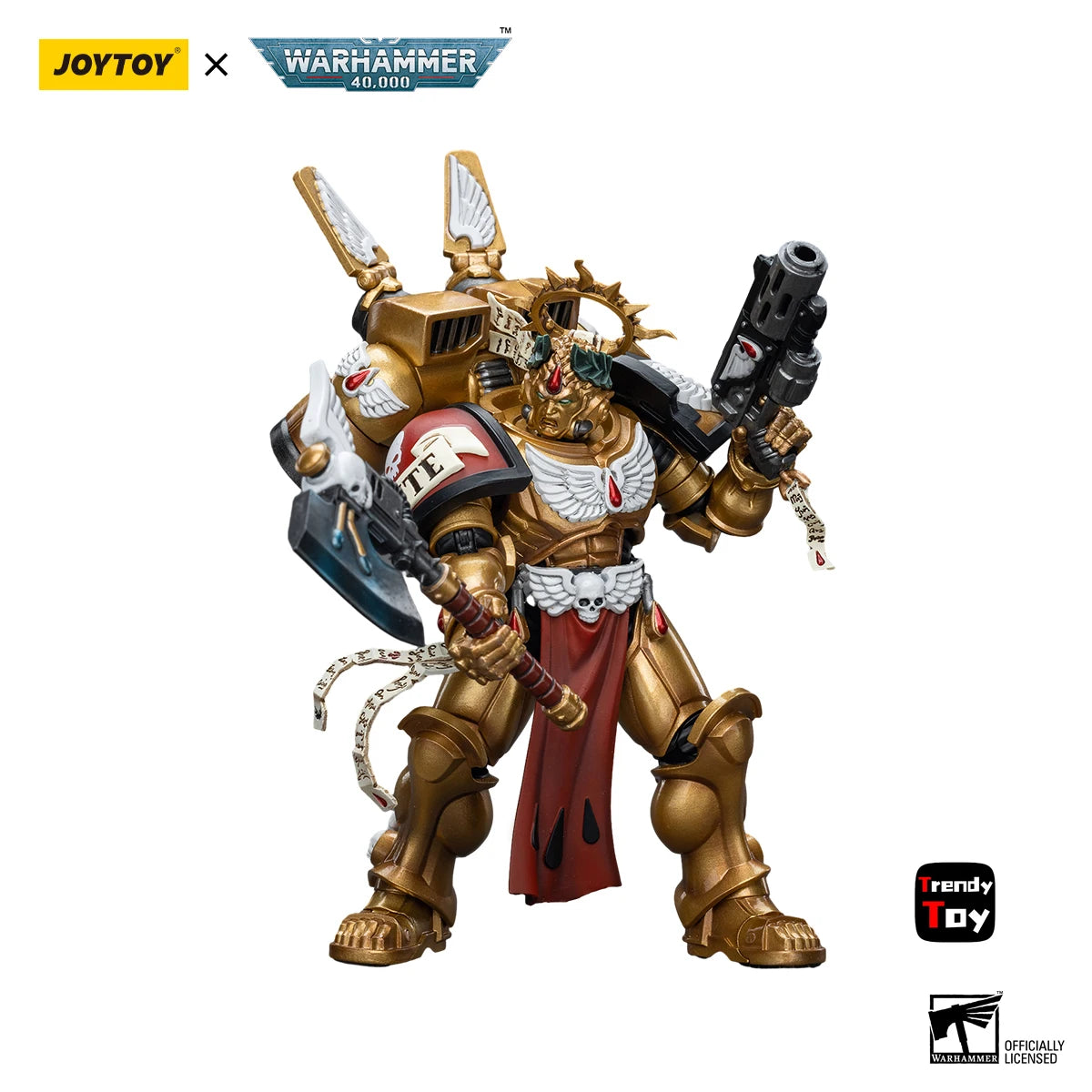 【JOYTOY】Warhammer 40K Blood Angels Commander Dante 1/18 Action Figure Toys